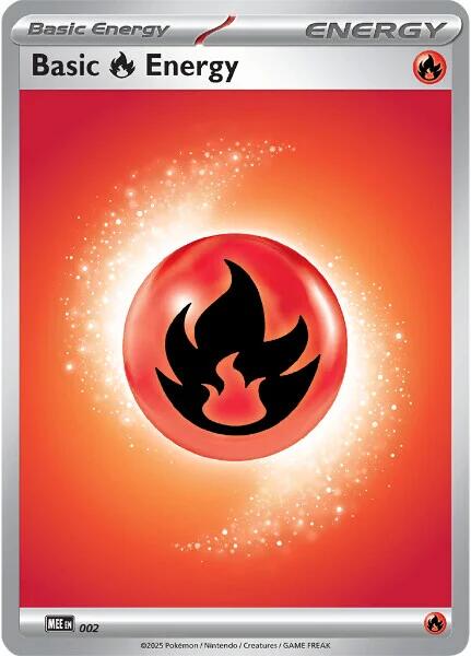 Basic Fire Energy - 002 [Mega Evolution Energies] | Gear Gaming Bentonville