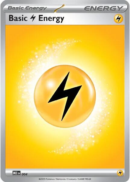 Basic Lightning Energy - 004 [Mega Evolution Energies] | Gear Gaming Bentonville