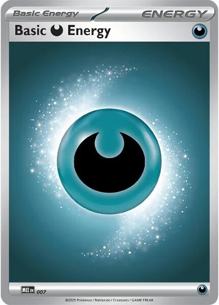 Basic Darkness Energy - 007 [Mega Evolution Energies] | Gear Gaming Bentonville