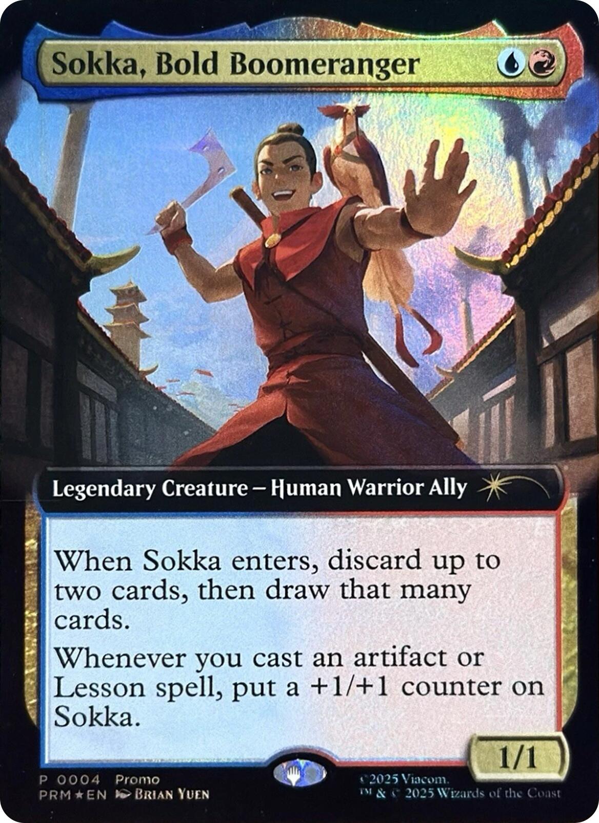 Sokka, Bold Boomeranger (Extended Art) [Media Promos] | Gear Gaming Bentonville