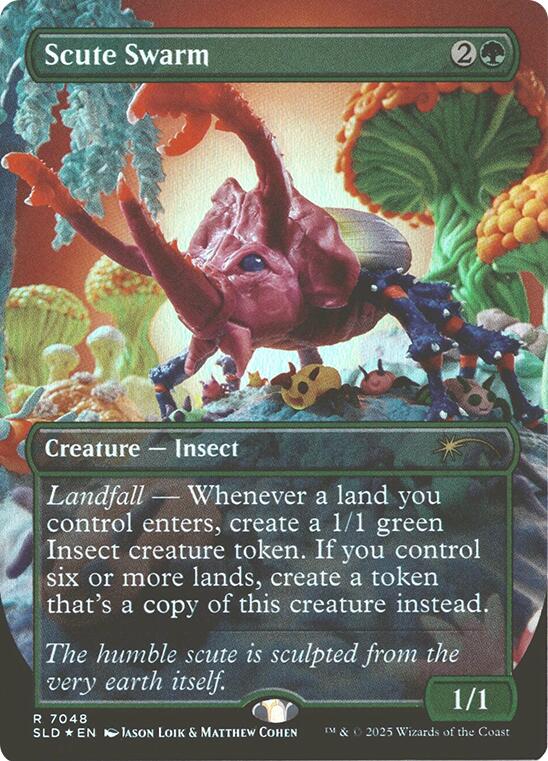 Scute Swarm (Rainbow Foil) [Secret Lair Drop Series] | Gear Gaming Bentonville
