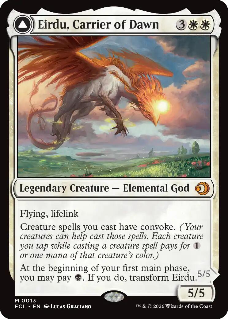 Eirdu, Carrier of Dawn [Lorwyn Eclipsed] | Gear Gaming Bentonville