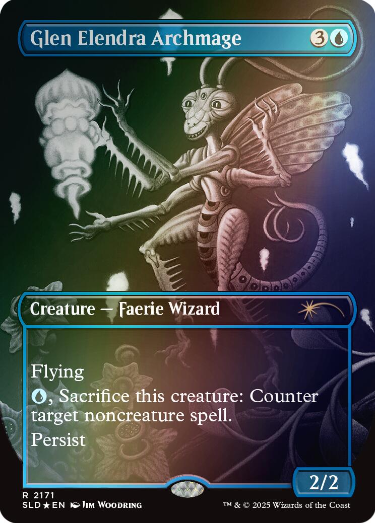 Glen Elendra Archmage (2171) (Rainbow Foil) [Secret Lair Drop Series] | Gear Gaming Bentonville