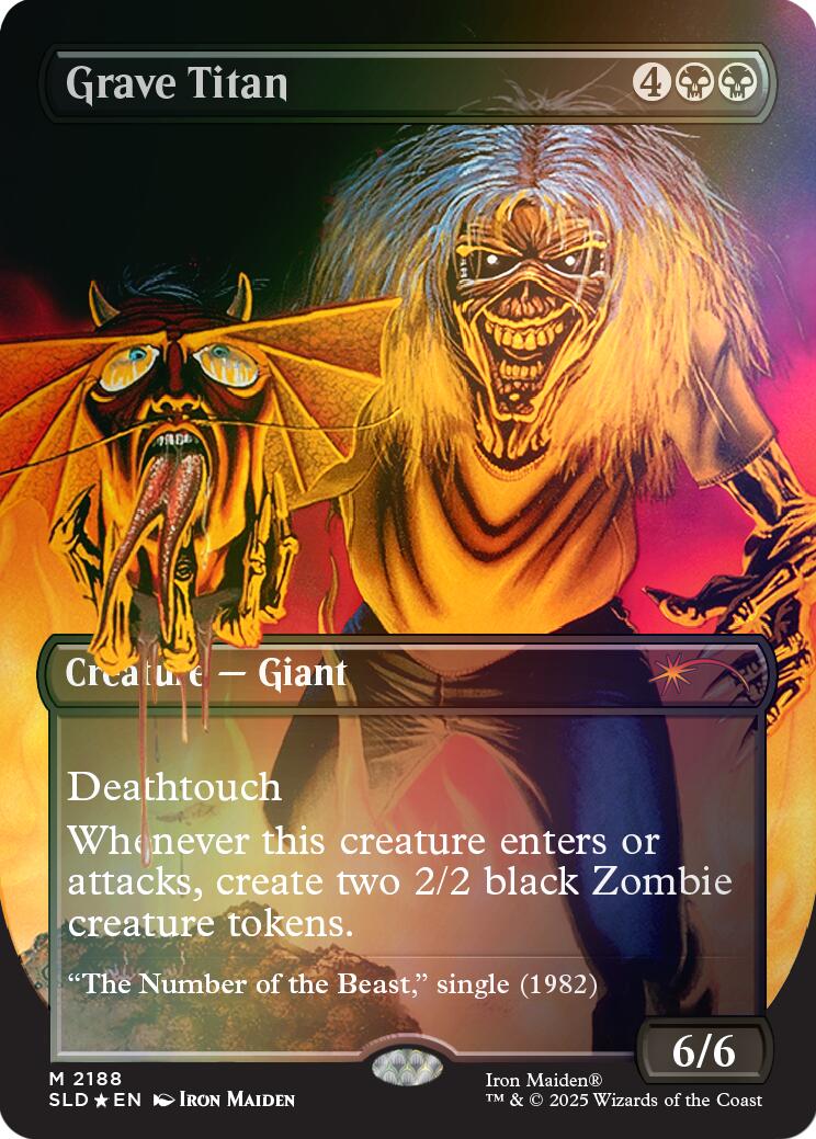 Grave Titan (2188) (Rainbow Foil) [Secret Lair Drop Series] | Gear Gaming Bentonville