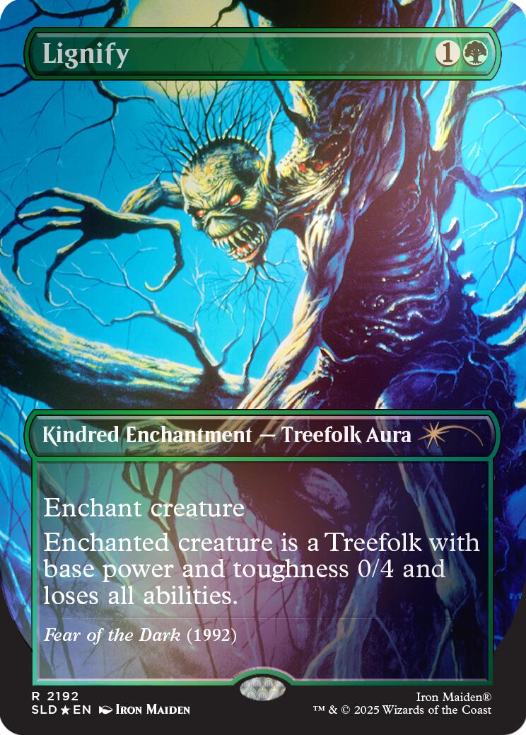 Lignify (2192) (Rainbow Foil) [Secret Lair Drop Series] | Gear Gaming Bentonville