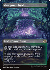 Overgrown Tomb (Borderless) [Lorwyn Eclipsed] | Gear Gaming Bentonville