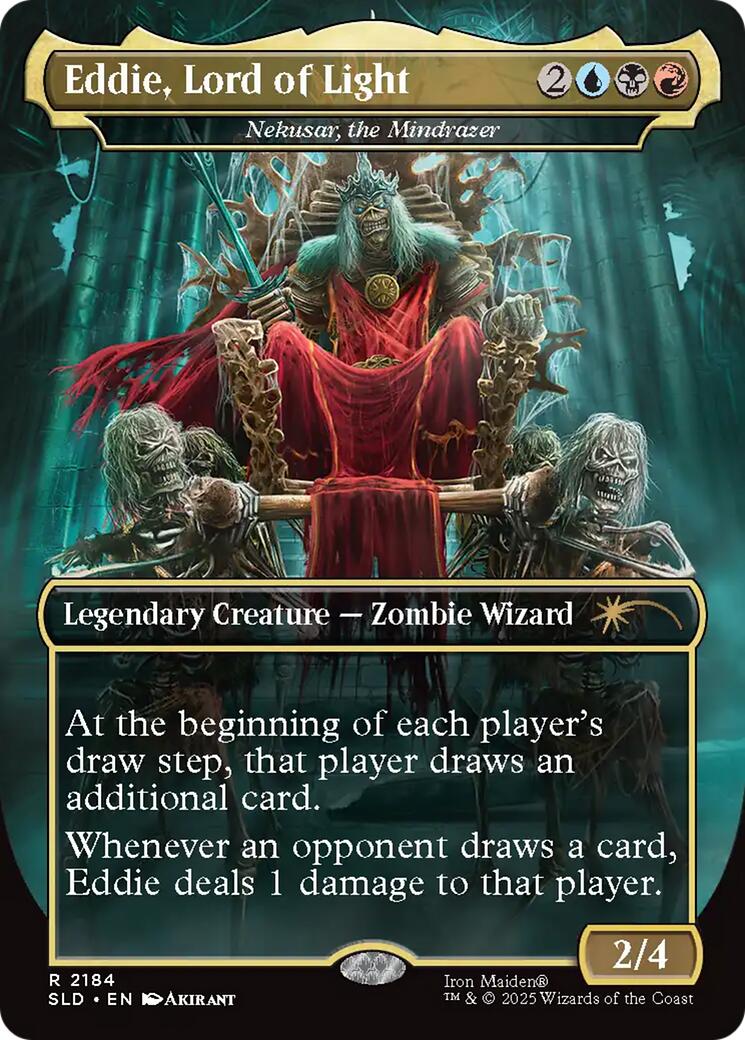 Eddie, Lord of Light - Nekusar, the Mindrazer [Secret Lair Drop Series] | Gear Gaming Bentonville