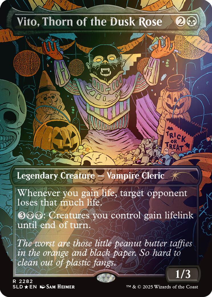 Vito, Thorn of the Dusk Rose (Rainbow Foil) [Secret Lair Drop Series] | Gear Gaming Bentonville