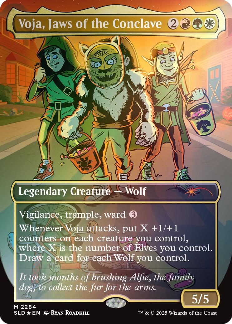Voja, Jaws of the Conclave (Rainbow Foil) [Secret Lair Drop Series] | Gear Gaming Bentonville