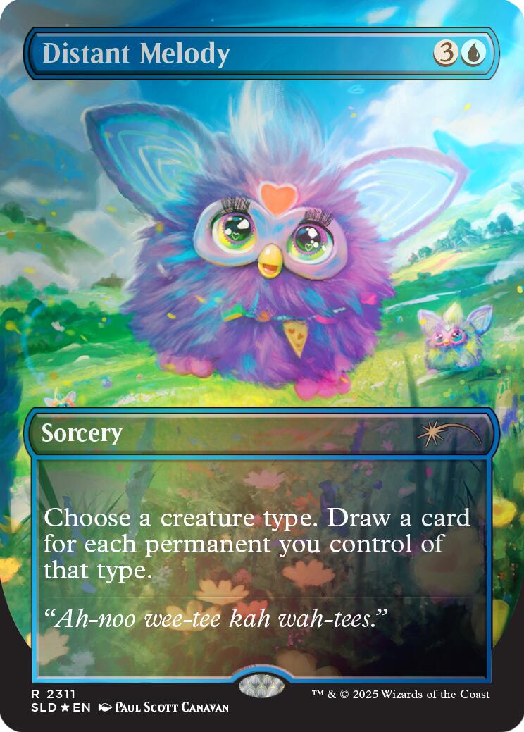 Distant Melody (2311) (Rainbow Foil) [Secret Lair Drop Series] | Gear Gaming Bentonville
