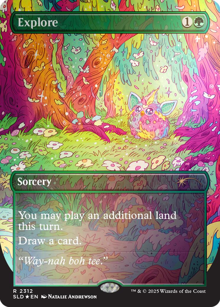 Explore (2312) (Rainbow Foil) [Secret Lair Drop Series] | Gear Gaming Bentonville
