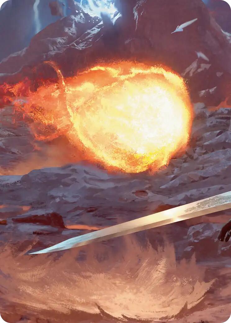 Duelist's Flame Scene Art Card [FINAL FANTASY Art Series] | Gear Gaming Bentonville