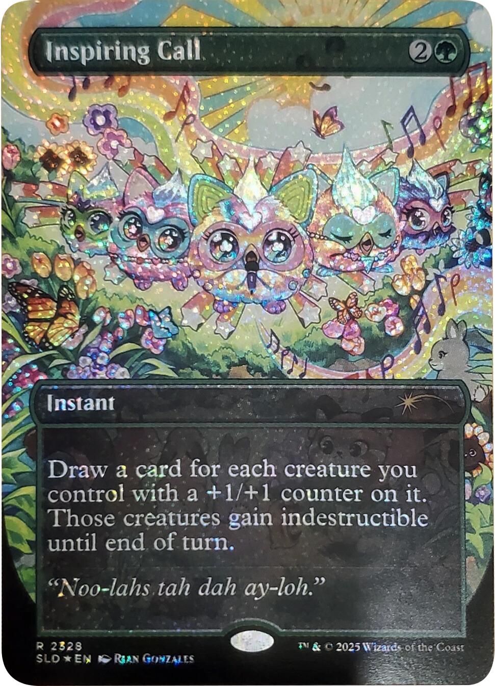 Inspiring Call (Confetti Foil) [Secret Lair Drop Series] | Gear Gaming Bentonville
