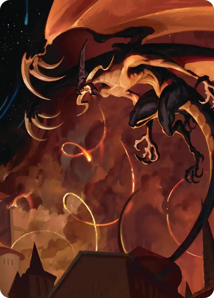 Mega Flare Scene Art Card [FINAL FANTASY Art Series] | Gear Gaming Bentonville