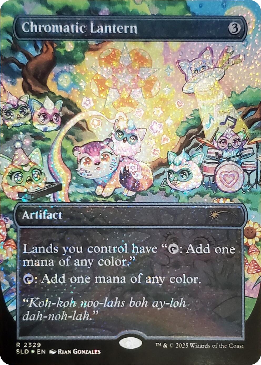 Chromatic Lantern (2329) (Confetti Foil) [Secret Lair Drop Series] | Gear Gaming Bentonville
