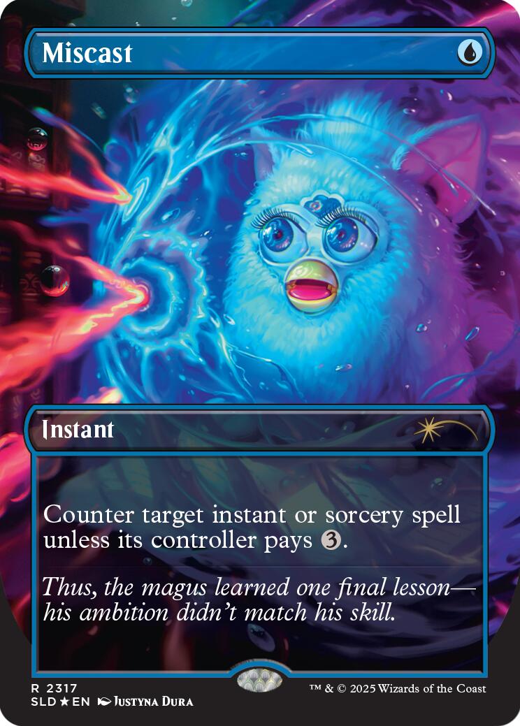 Miscast (Rainbow Foil) [Secret Lair Drop Series] | Gear Gaming Bentonville