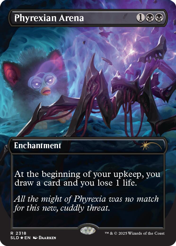 Phyrexian Arena (Rainbow Foil) [Secret Lair Drop Series] | Gear Gaming Bentonville