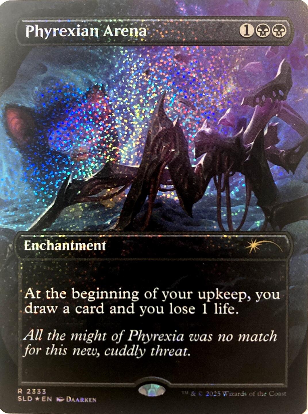 Phyrexian Arena (Confetti Foil) [Secret Lair Drop Series] | Gear Gaming Bentonville