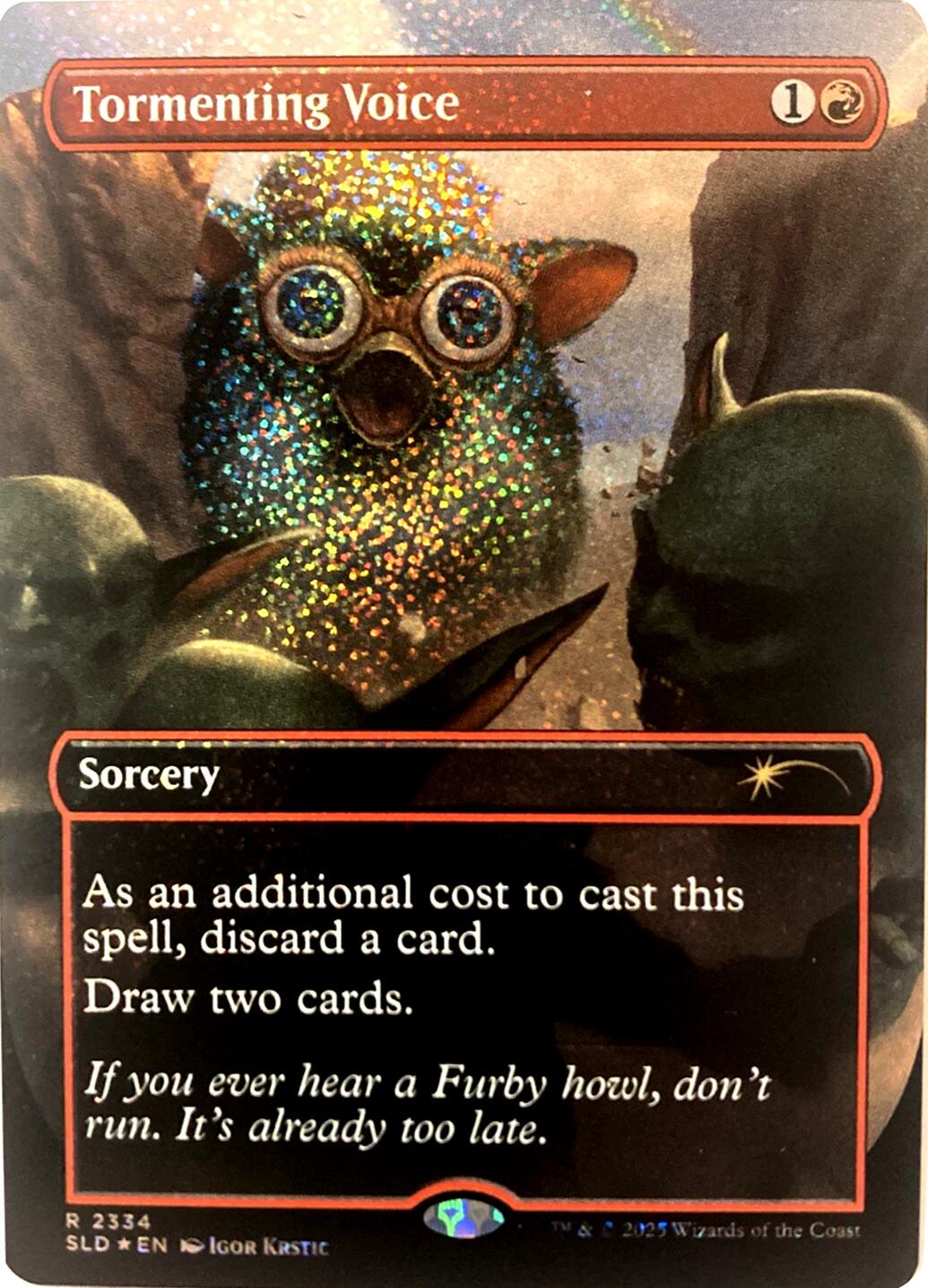 Tormenting Voice (Confetti Foil) [Secret Lair Drop Series] | Gear Gaming Bentonville