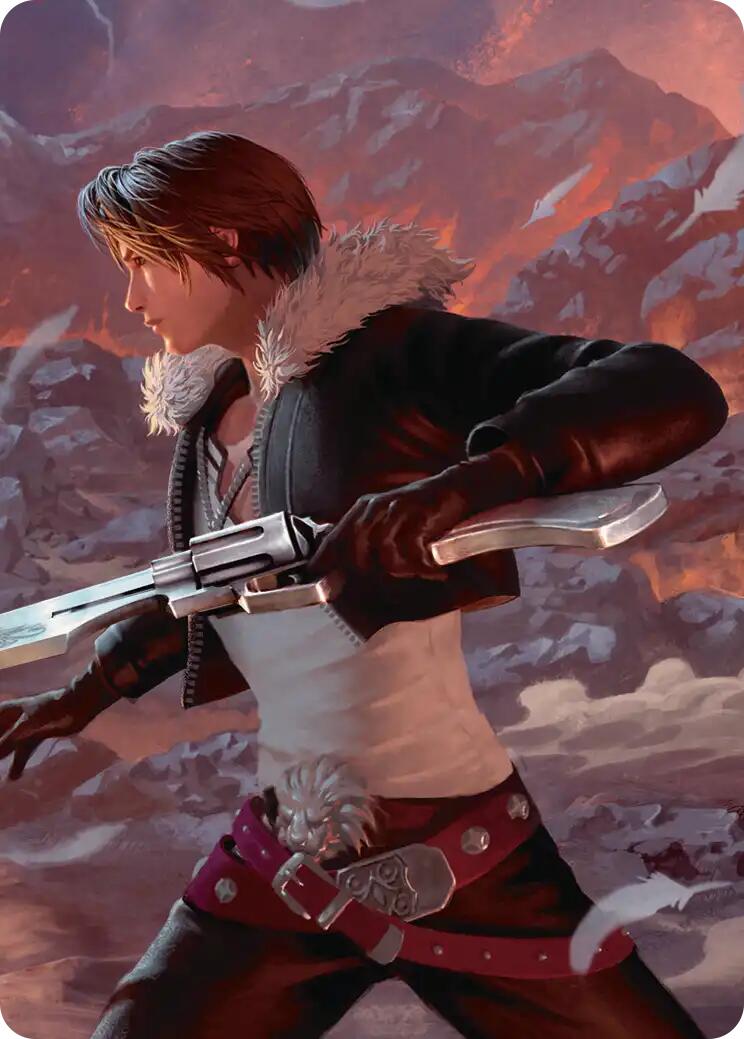 Squall, Gunblade Duelist Scene Art Card [FINAL FANTASY Art Series] | Gear Gaming Bentonville