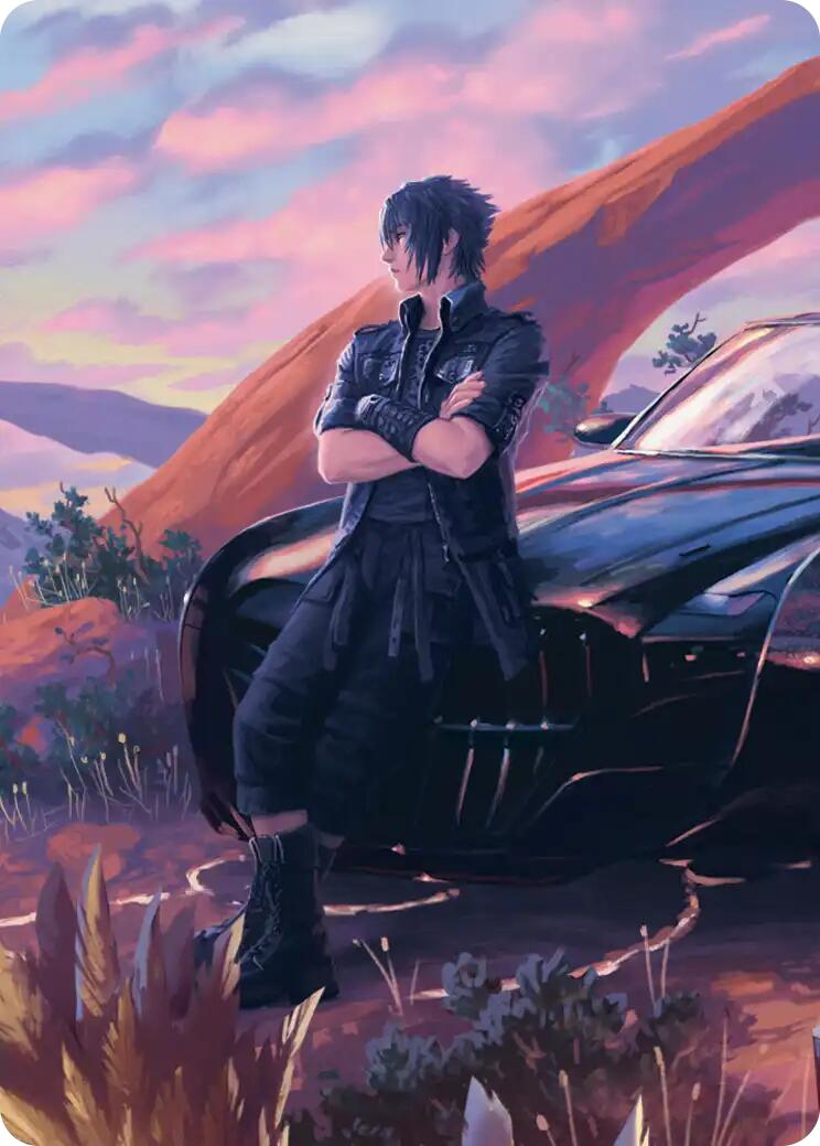 Noctis, Heir Apparent Scene Art Card [FINAL FANTASY Art Series] | Gear Gaming Bentonville