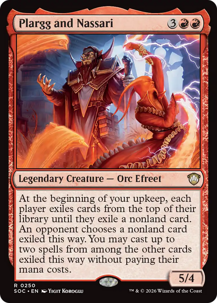 Plargg and Nassari [Secrets of Strixhaven Commander] | Gear Gaming Bentonville