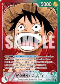 Monkey.D.Luffy (001) (Alternate Art) [Carrying On His Will] | Gear Gaming Bentonville