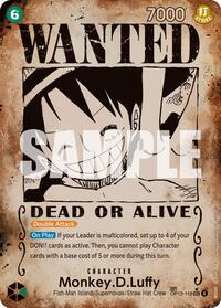 Monkey.D.Luffy (118) (Wanted Poster) [Carrying On His Will] | Gear Gaming Bentonville