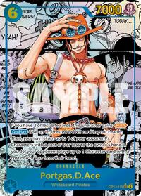 Portgas.D.Ace (119) (Super Alternate Art) [Carrying On His Will] | Gear Gaming Bentonville