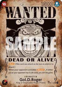 Gol.D.Roger - OP09-118 (SP) (Wanted Poster) [Carrying On His Will] | Gear Gaming Bentonville