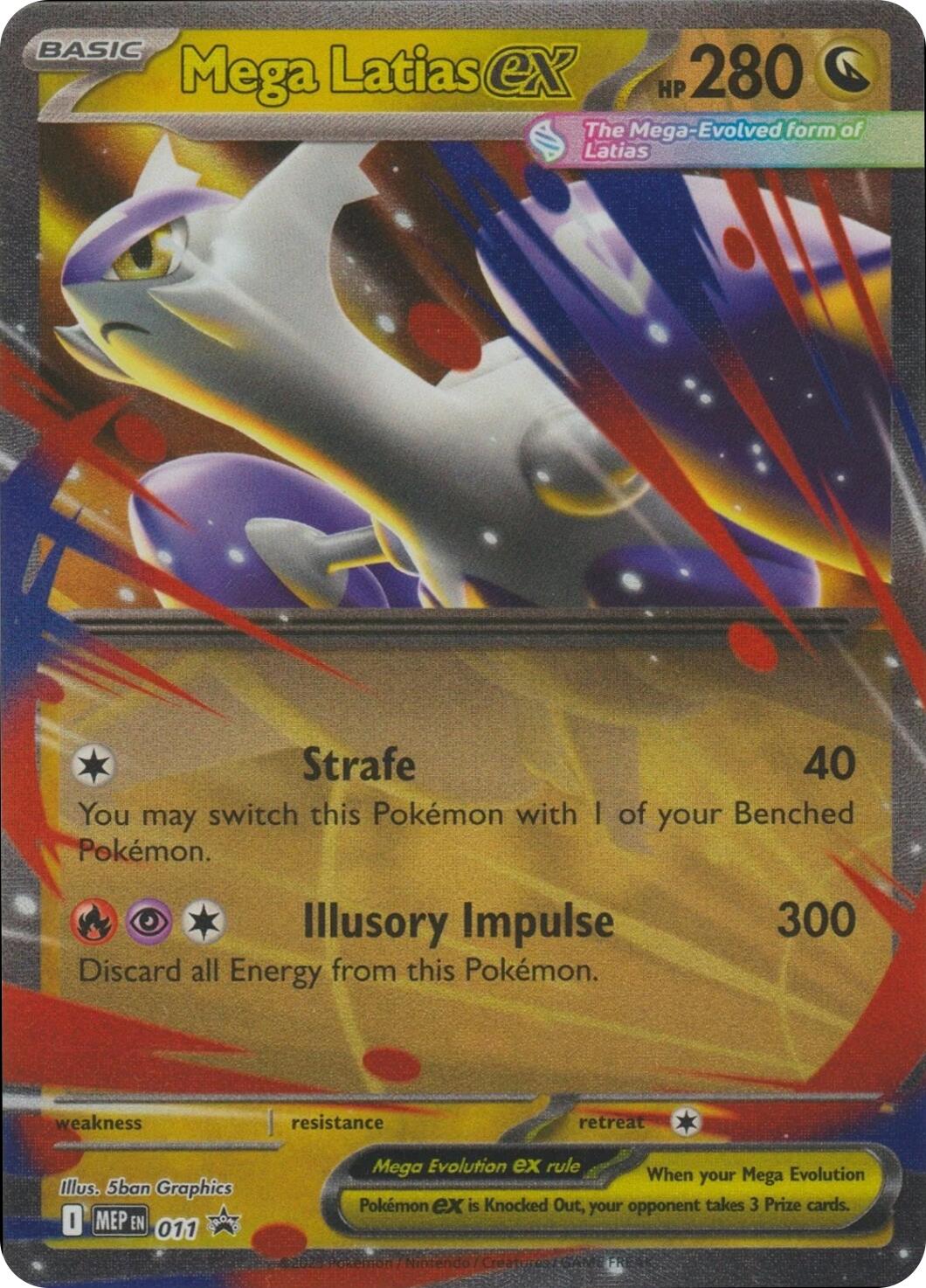 Mega Latias ex (011) [Mega Evolutions Promo] | Gear Gaming Bentonville