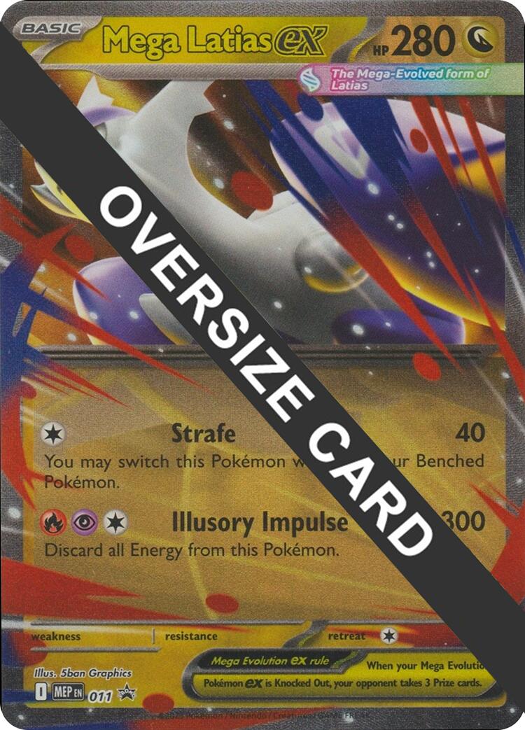 Mega Latias ex (011) (Jumbo Card) [Mega Evolution Promo] | Gear Gaming Bentonville
