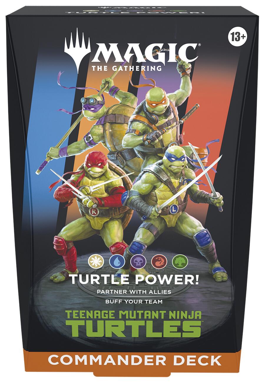 Teenage Mutant Ninja Turtles - Commander Deck (Turtle Power!) | Gear Gaming Bentonville