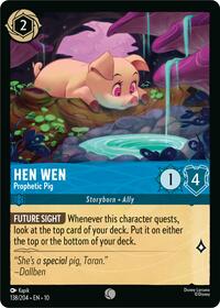 Hen Wen - Prophetic Pig (138/204) [Whispers in the Well] | Gear Gaming Bentonville