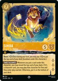 Simba - King in the Making (20/204) [Whispers in the Well] | Gear Gaming Bentonville