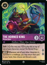The Horned King - Wicked Ruler (36/204) [Whispers in the Well] | Gear Gaming Bentonville