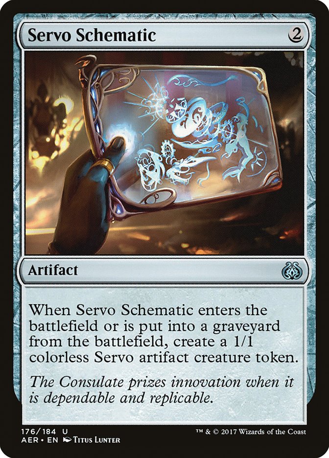 Servo Schematic [Aether Revolt] | Gear Gaming Bentonville