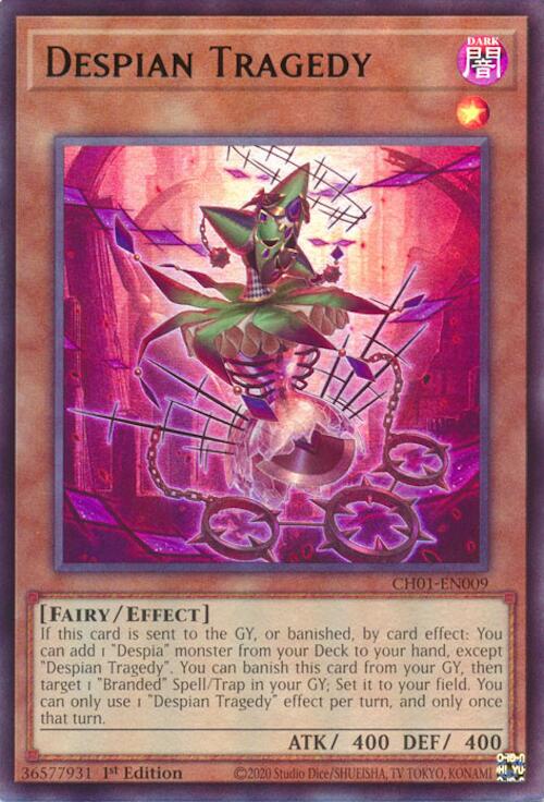 Despian Tragedy [CH01-EN009] Ultra Rare | Gear Gaming Bentonville