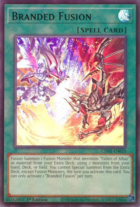 Branded Fusion [CH01-EN020] Ultra Rare | Gear Gaming Bentonville