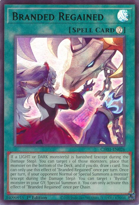Branded Regained [CH01-EN026] Ultra Rare | Gear Gaming Bentonville
