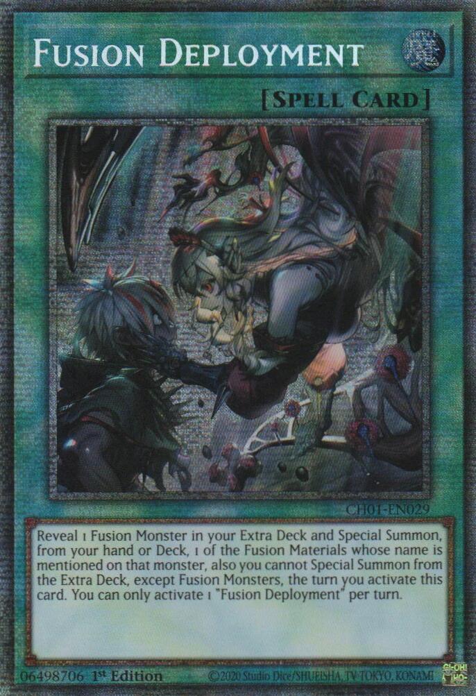 Fusion Deployment (Starlight Rare) [CH01-EN029] Starlight Rare | Gear Gaming Bentonville