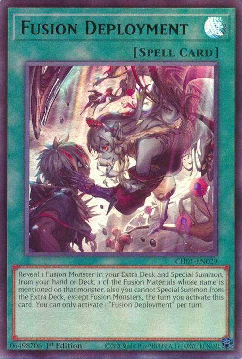 Fusion Deployment [CH01-EN029] Ultra Rare | Gear Gaming Bentonville