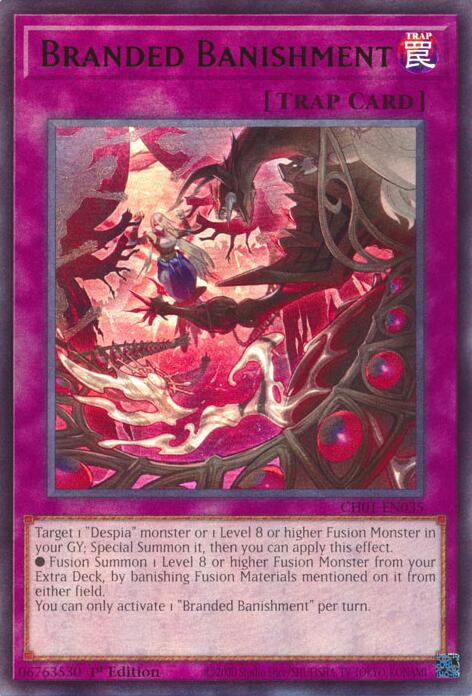 Branded Banishment [CH01-EN035] Ultra Rare | Gear Gaming Bentonville