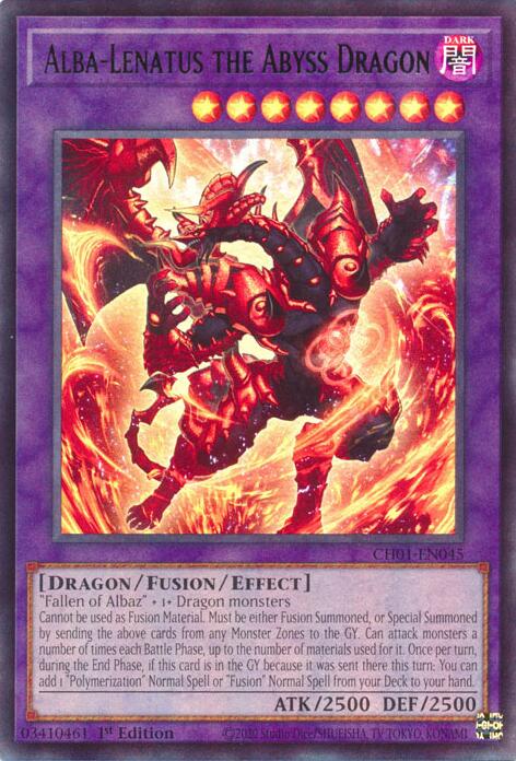Alba-Lenatus the Abyss Dragon [CH01-EN045] Ultra Rare | Gear Gaming Bentonville