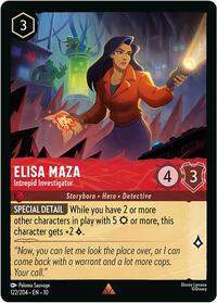 Elisa Maza - Intrepid Investigator (122/204) [Whispers in the Well] | Gear Gaming Bentonville