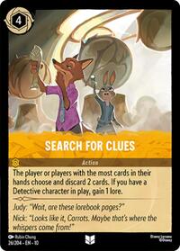 Search For Clues (26/204) [Whispers in the Well] | Gear Gaming Bentonville