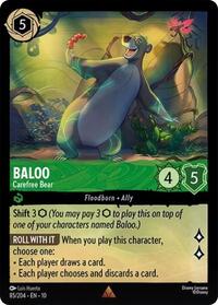 Baloo - Carefree Bear (85/204) [Whispers in the Well] | Gear Gaming Bentonville