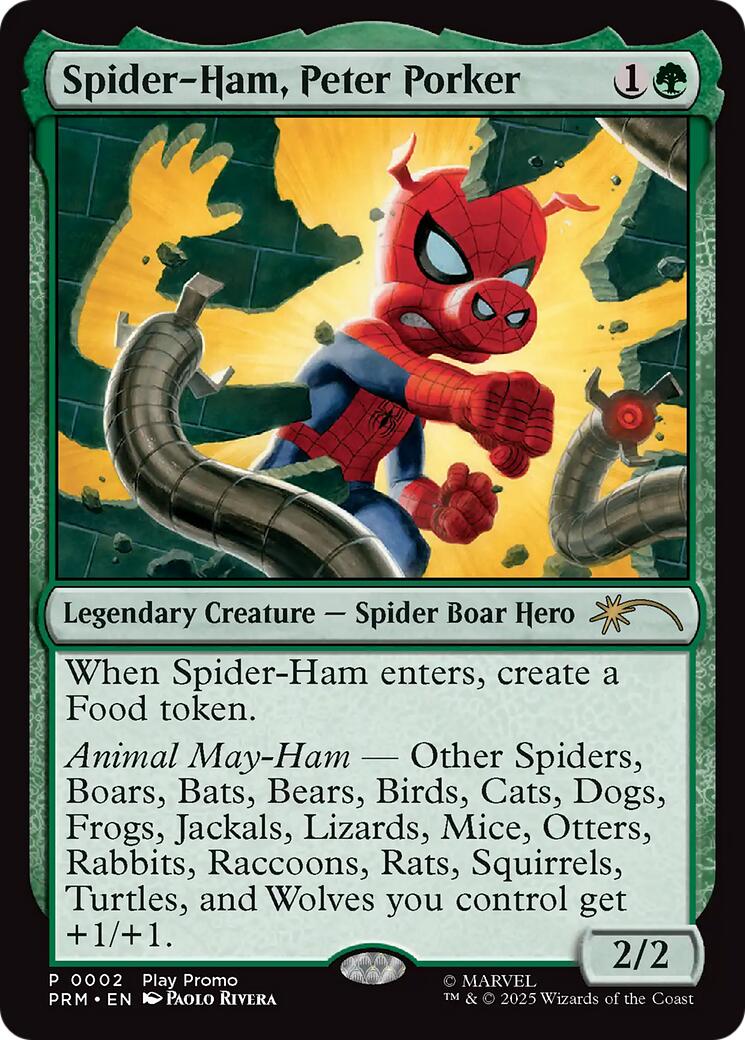Spider-Ham, Peter-Porker [Wizards Play Network 2025] | Gear Gaming Bentonville