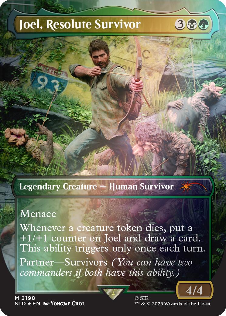 Joel, Resolute Survivor (Rainbow Foil) [Secret Lair Drop Series] | Gear Gaming Bentonville