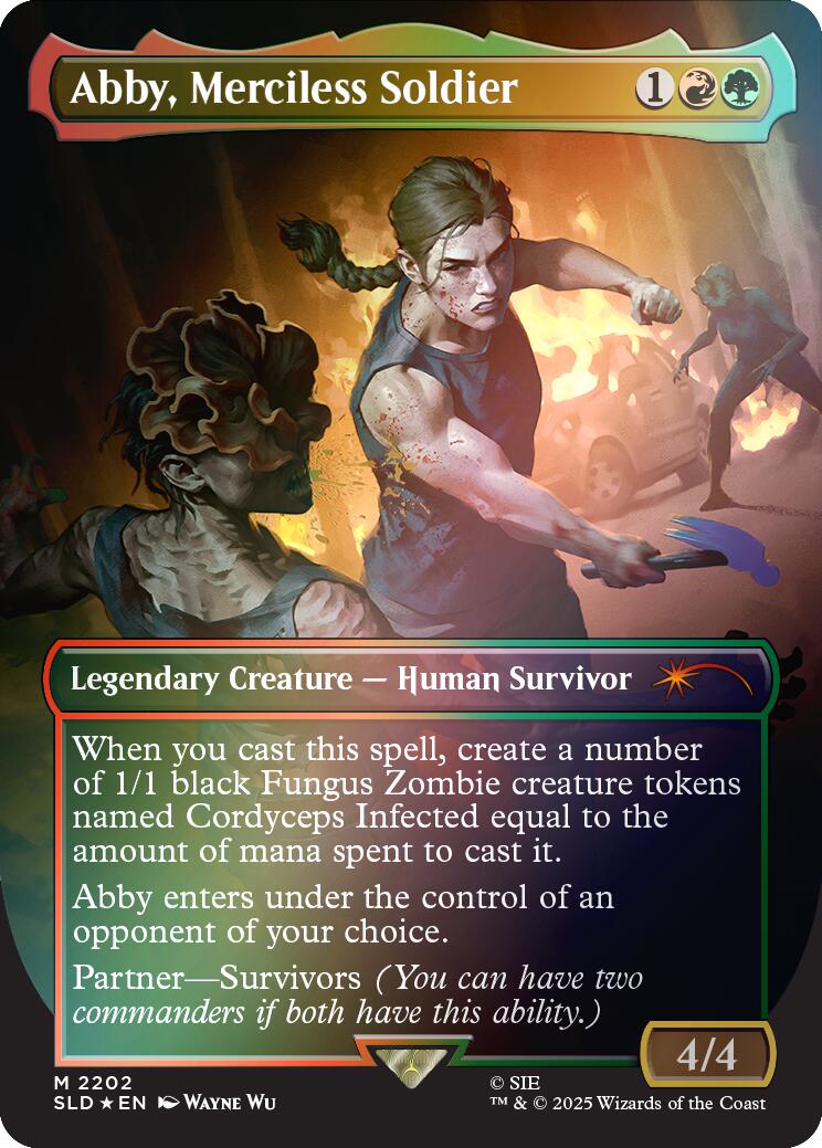 Abby, Merciless Soldier (Rainbow Foil) [Secret Lair Drop Series] | Gear Gaming Bentonville